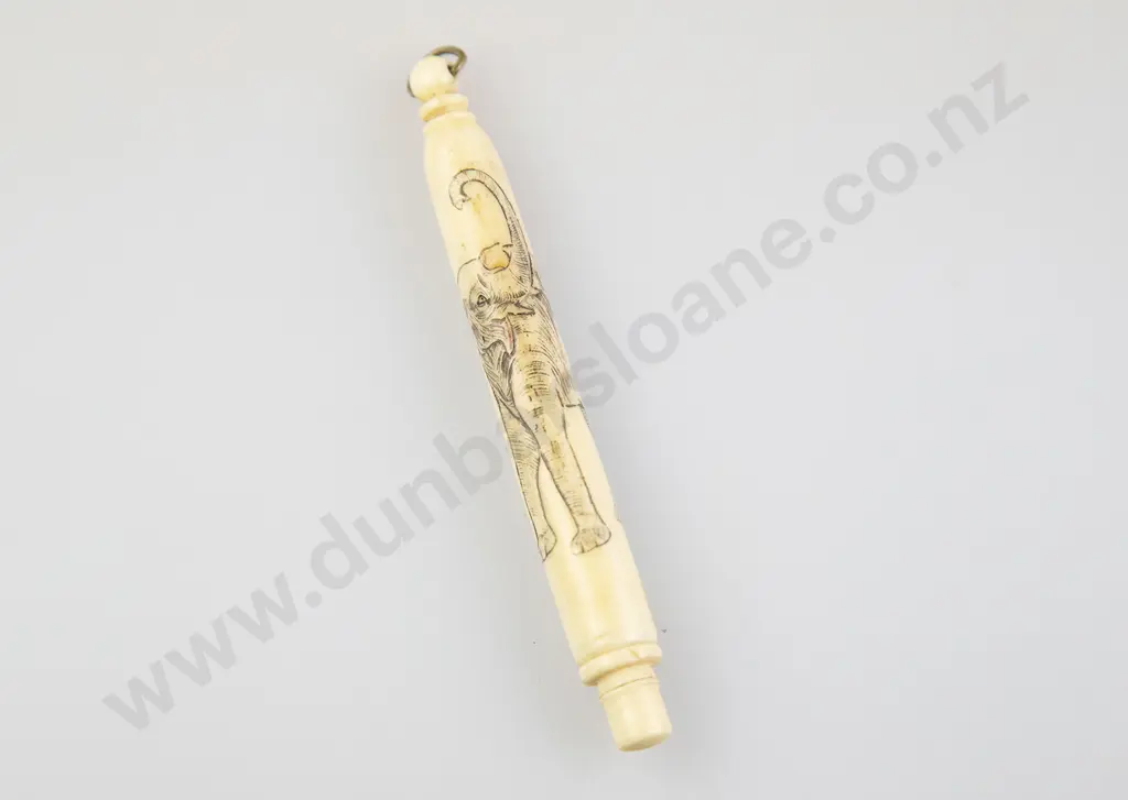 Japanese Bone Pencil Holder Image 1++
