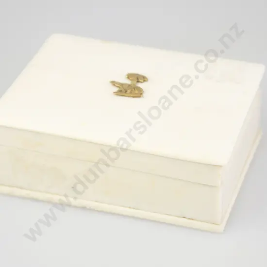 Antique Ivory Cigarette Box