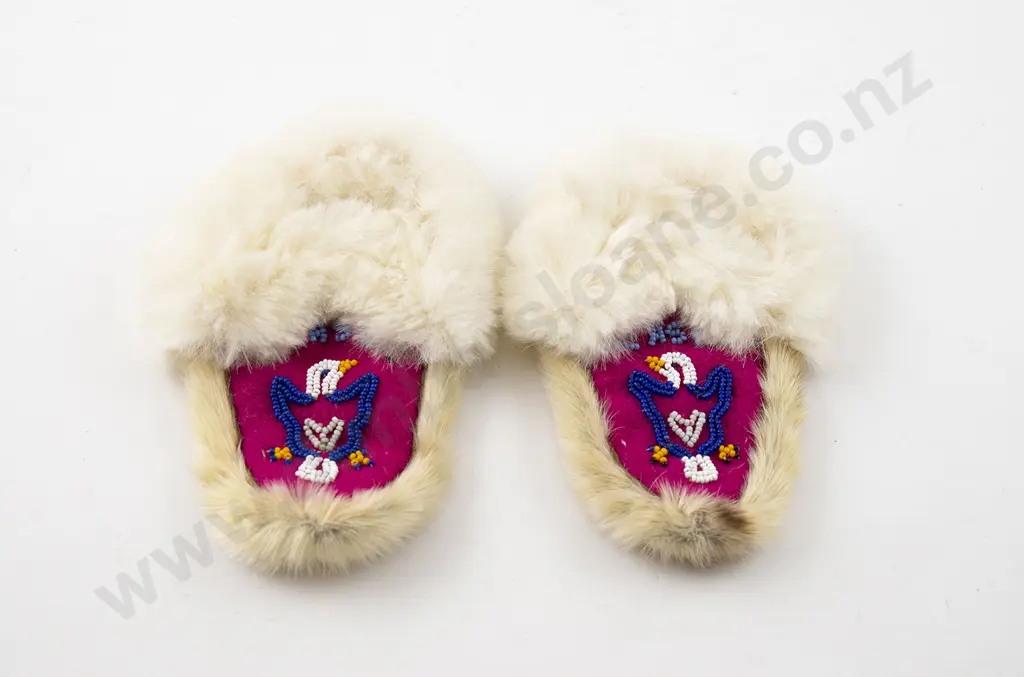 Pair Seal Skin Moccasins Image 1++