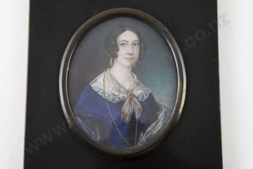 Mid C19th English Portrait Miniature Image 1++