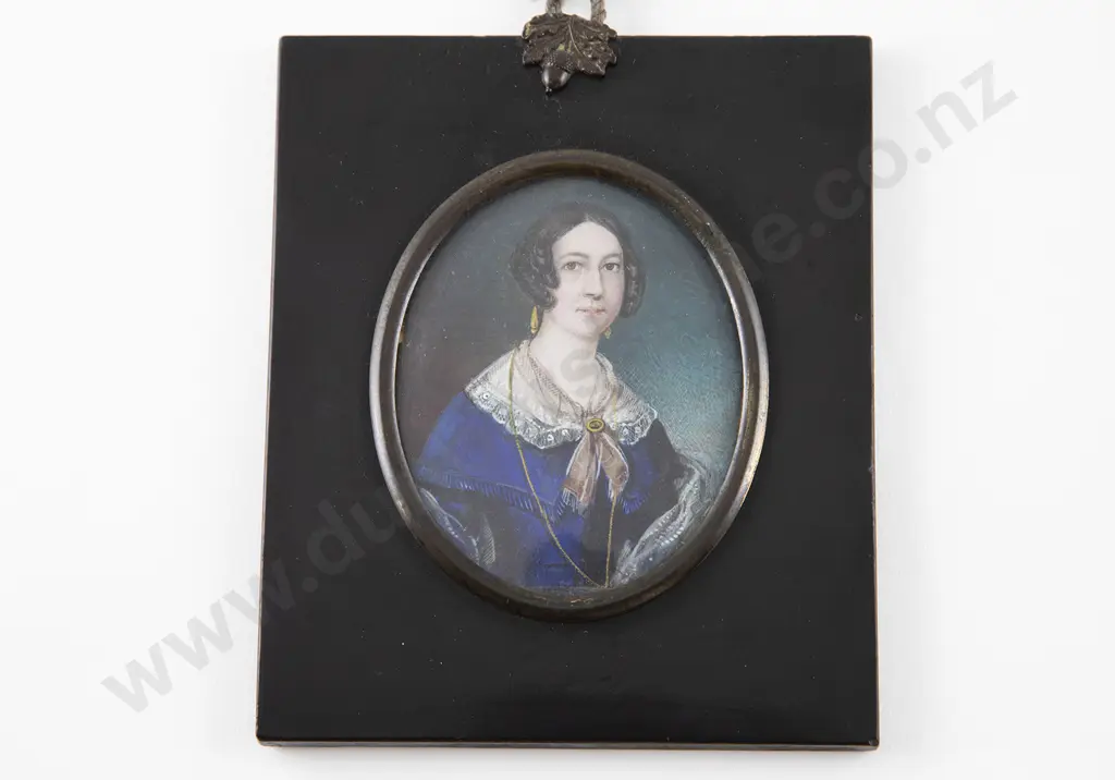 Mid C19th English Portrait Miniature Image 1++