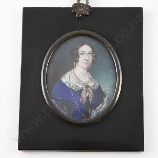 Mid C19th English Portrait Miniature