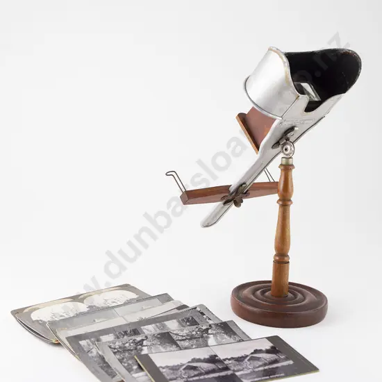 Vintage Stereoscopic Viewer & Slides