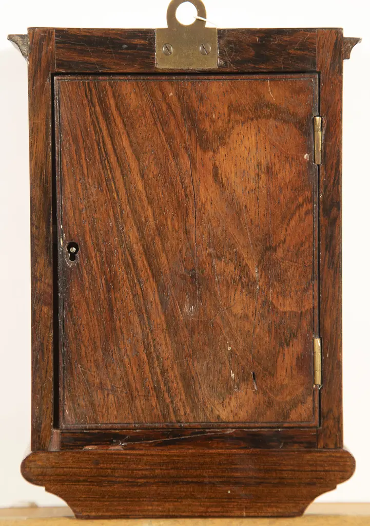 C1870 Rosewood Cased Wall Clock Image 1++