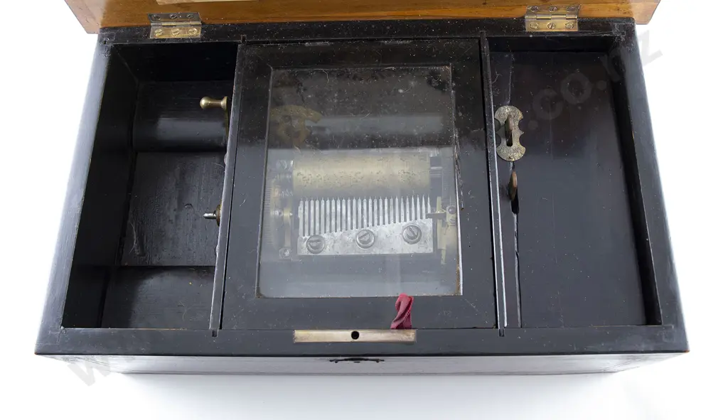 C19th Swiss Musical Box Image 1++