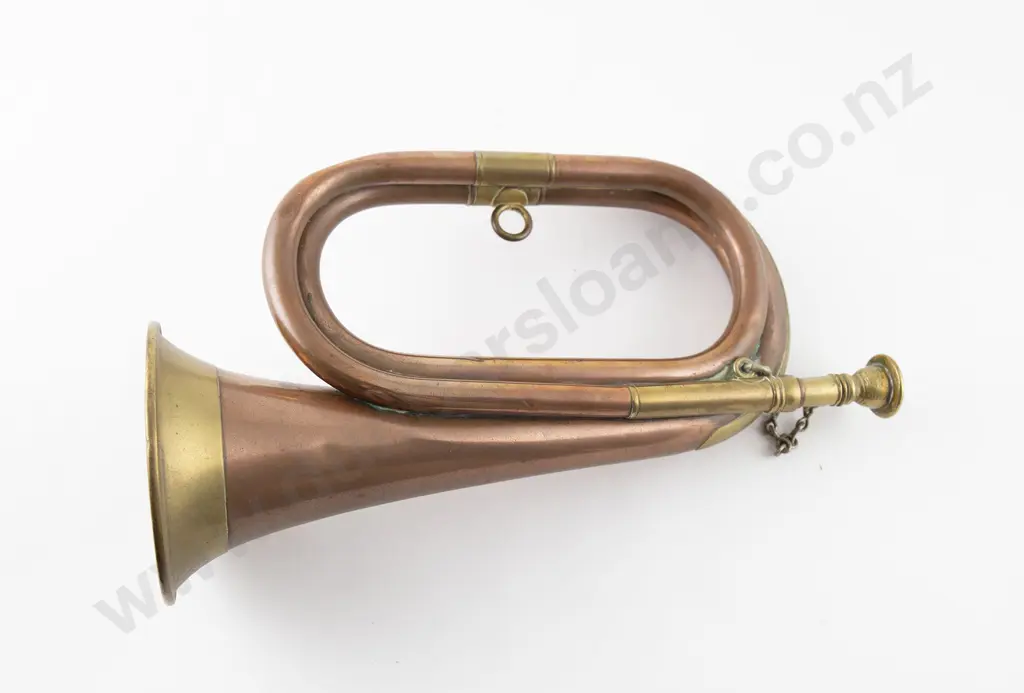 Military Copper & Brass Bugle Image 1++