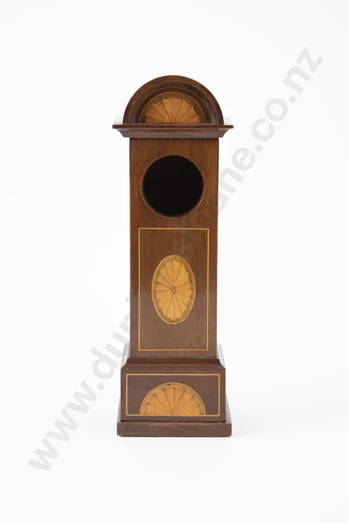 Sheraton Style Mahogany Pocket Watch Stand Image 1++