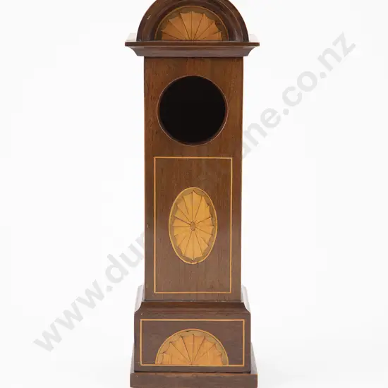 Sheraton Style Mahogany Pocket Watch Stand