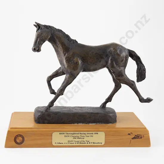 Bronze Of Racehorse Our Maizcay