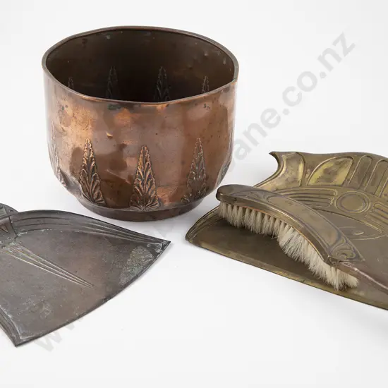 Art Nouveau Copper Jardiniere By Joseph Sankey & Sons