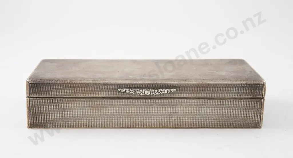 S/S Rectangular Cigarette/Cigar Box Image 1++