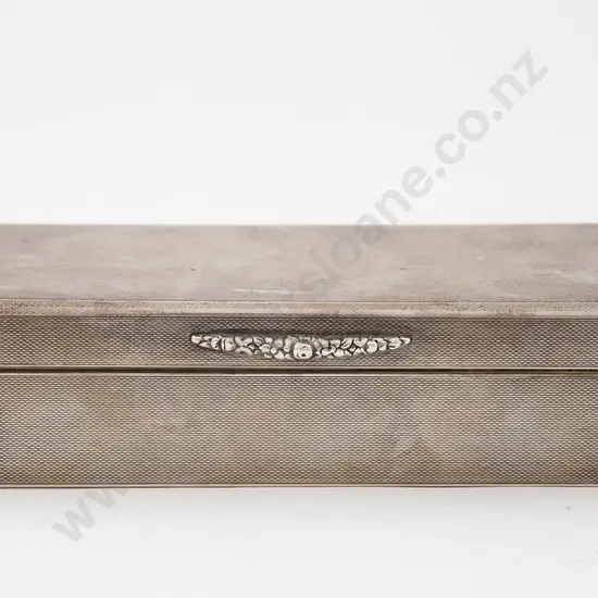 S/S Rectangular Cigarette/Cigar Box