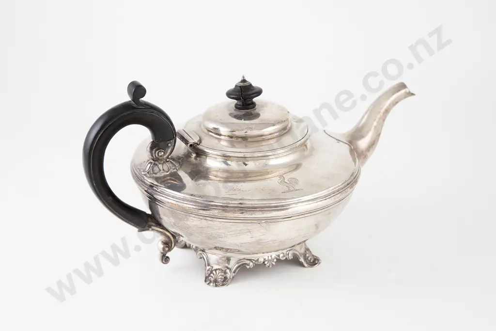 Wm IV S/S Teapot Image 1++