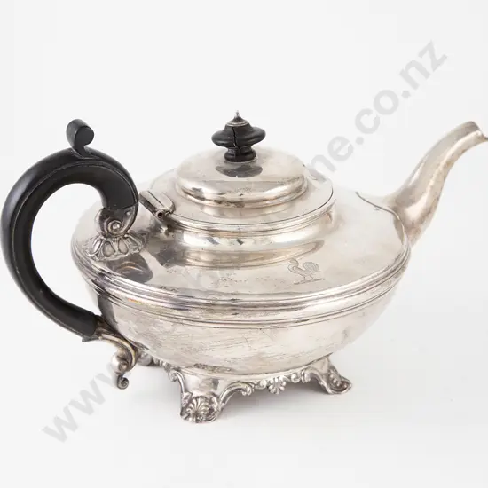 Wm IV S/S Teapot