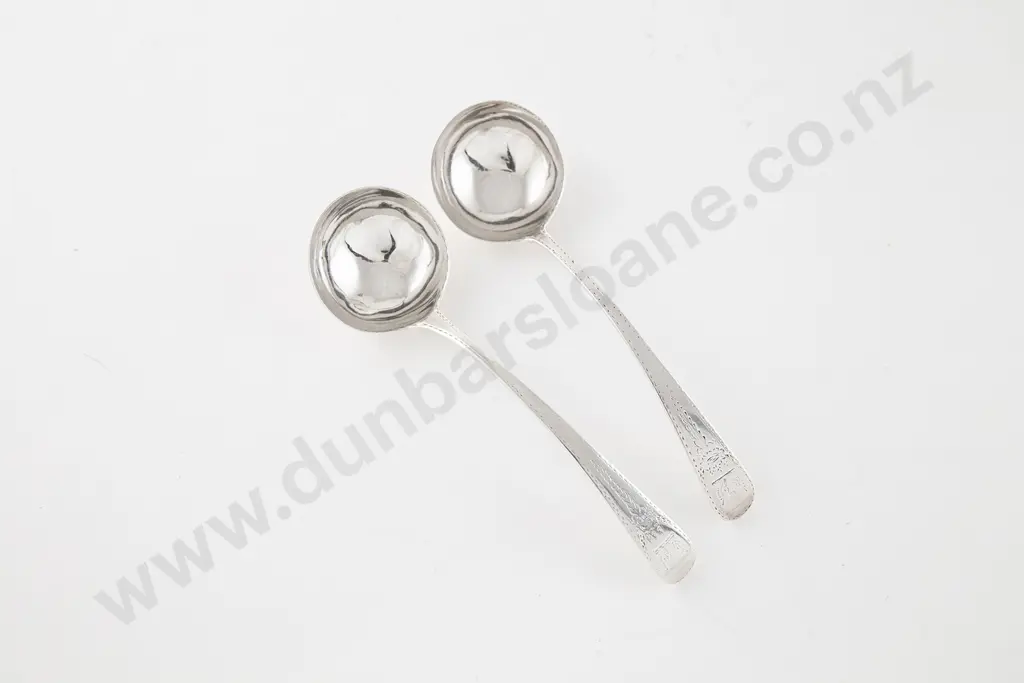Two Georgian S/S Sauce Ladles Image 1++