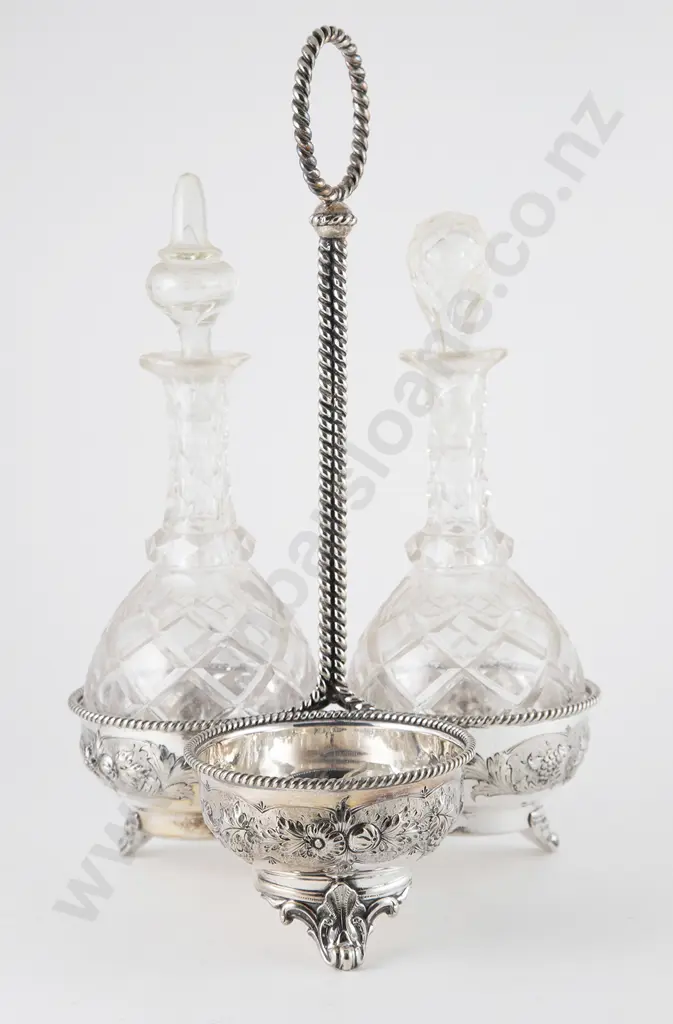 Cut Glass Claret Jug Image 1++