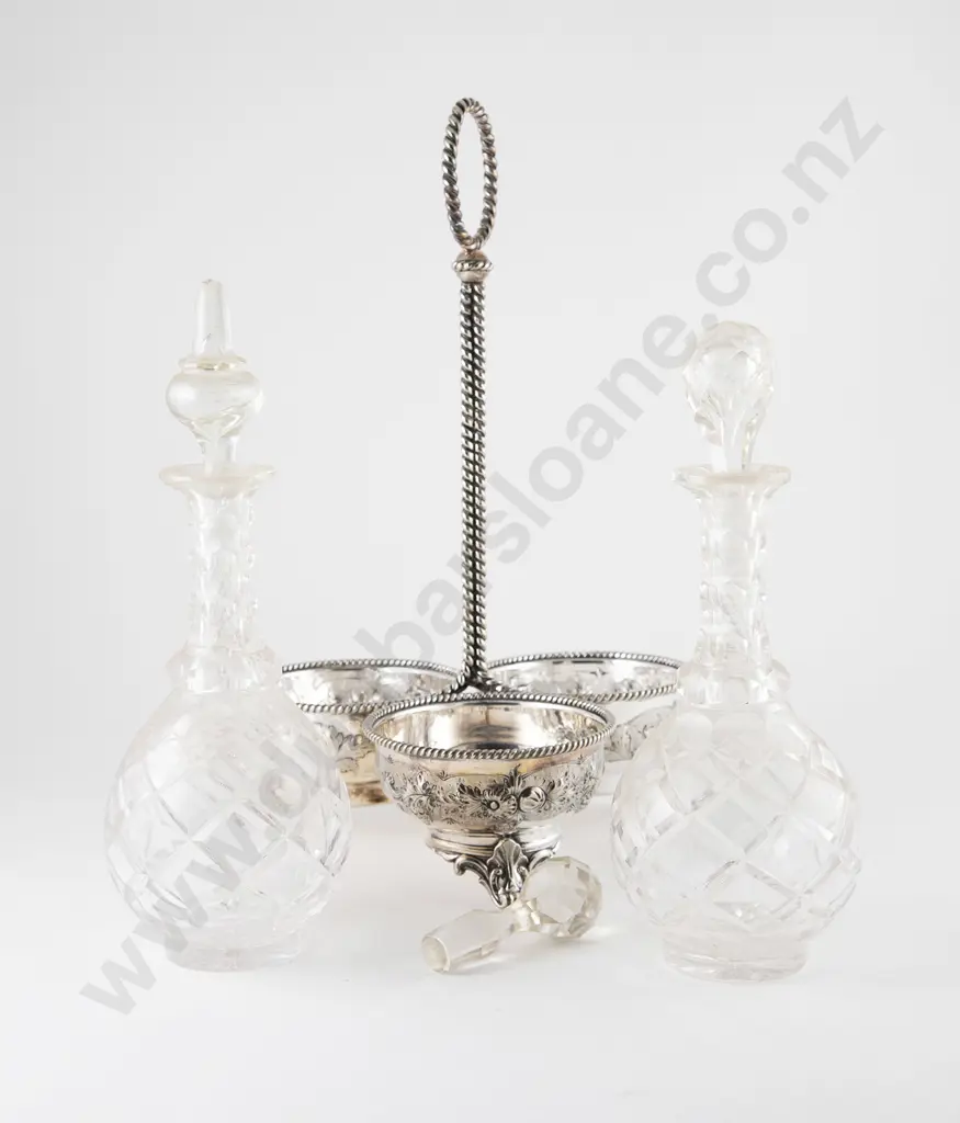Cut Glass Claret Jug Image 1++