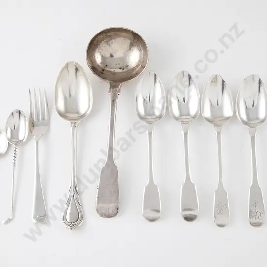 Eleven Various S/S Cutlery Items