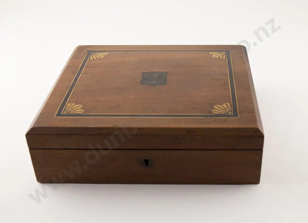 Boxed Set Twelve Late Victorian Dessert Knives & Forks Image 1++