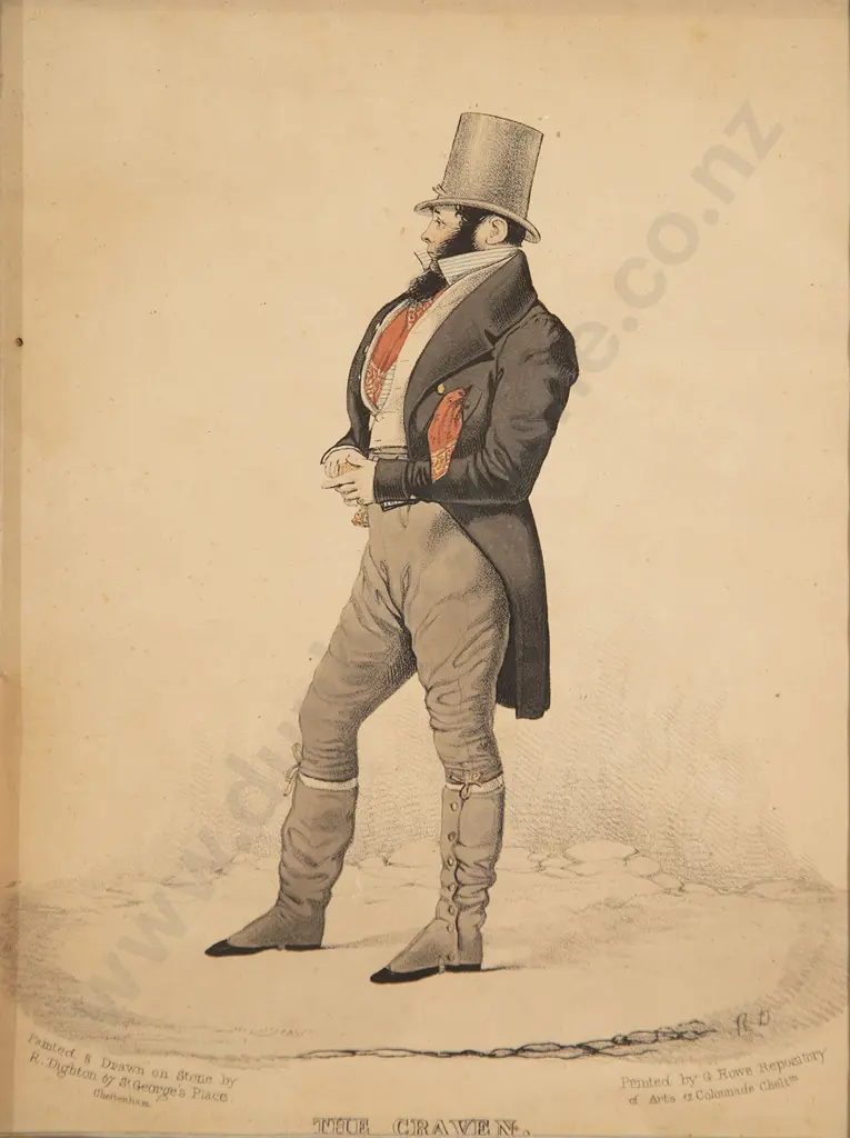 R Dighton (after) The Craven Image 1++