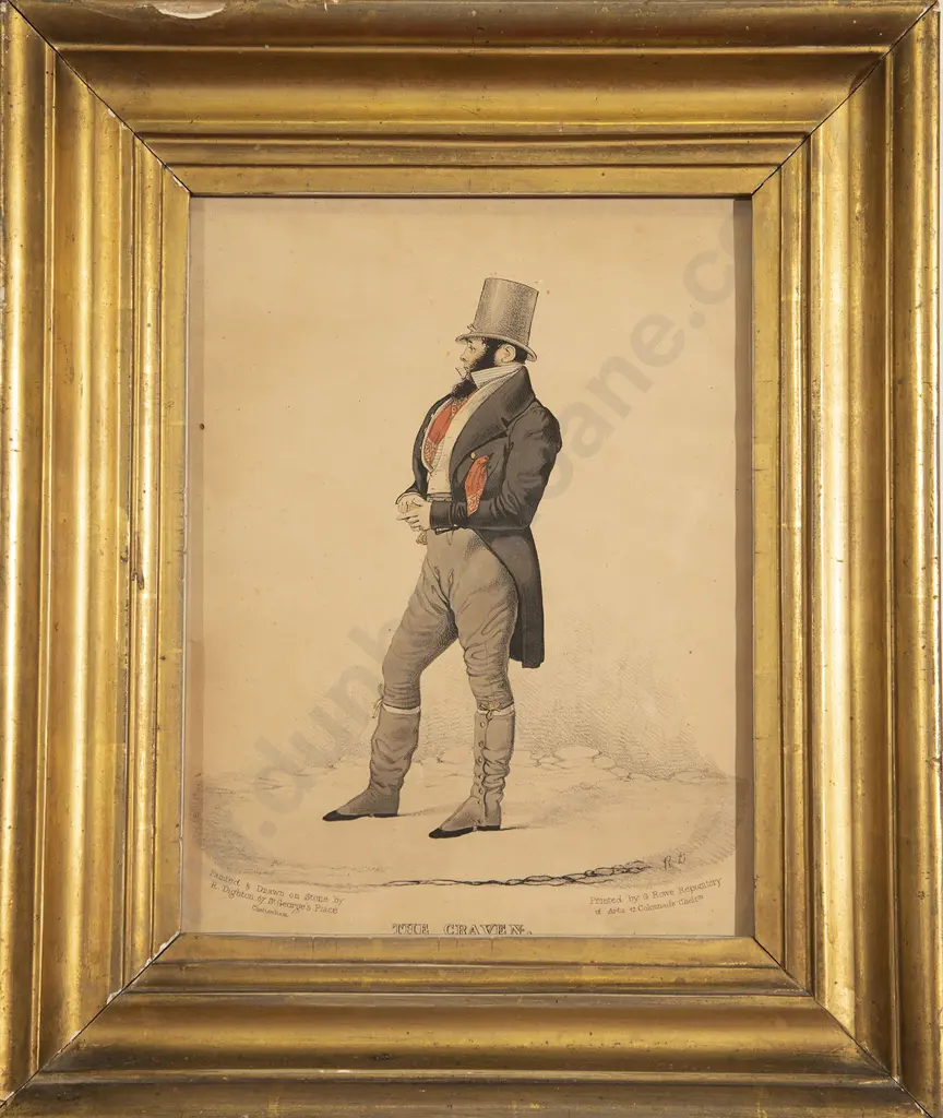 R Dighton (after) The Craven Image 1++