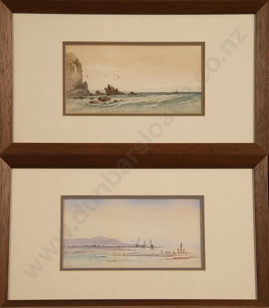 Pair of English Coastal Landscapes Image 1++