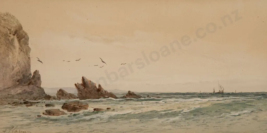 Pair of English Coastal Landscapes Image 1++