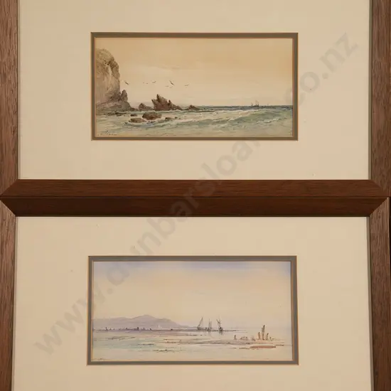 Pair of English Coastal Landscapes