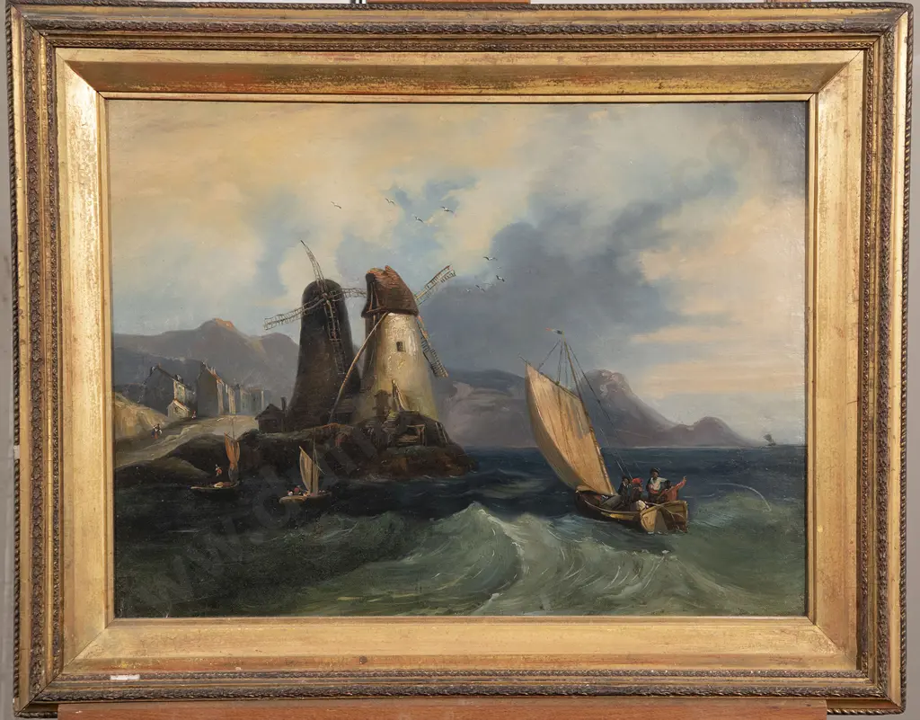 C19th European School - Coastal Study Image 1++