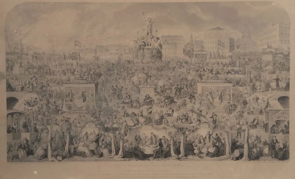 George Cruikshank (after) - The Worship of Bacchus Image 1++
