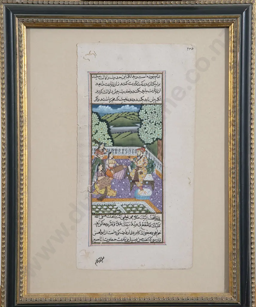 Antique Moghul School Painting Image 1++
