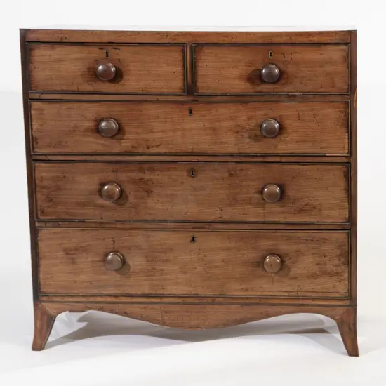 Regency Mahogany Flat Front Chest