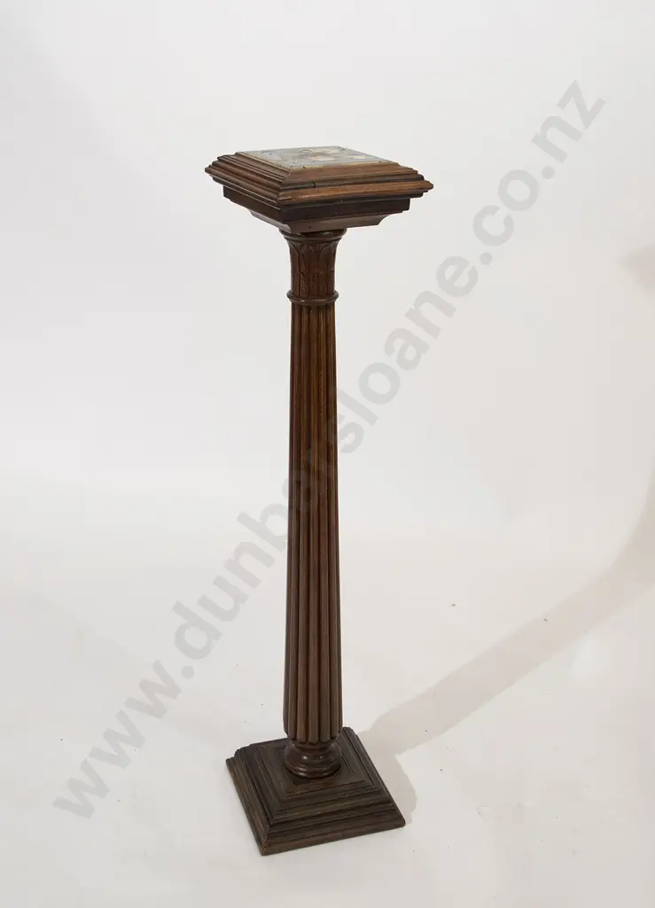 Reeded Beech Torchere Image 1++