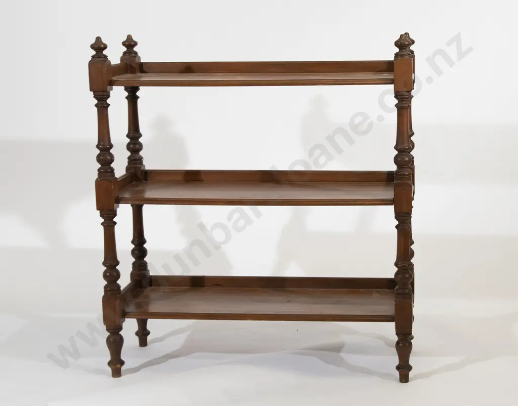 NZ Colonial Kauri Three Tier Buffet Image 1++