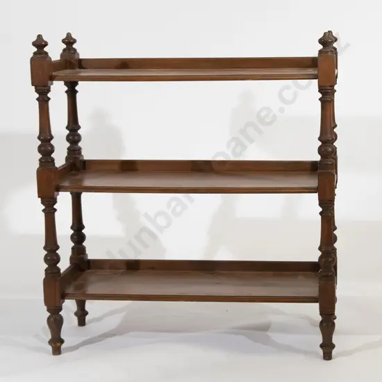 NZ Colonial Kauri Three Tier Buffet