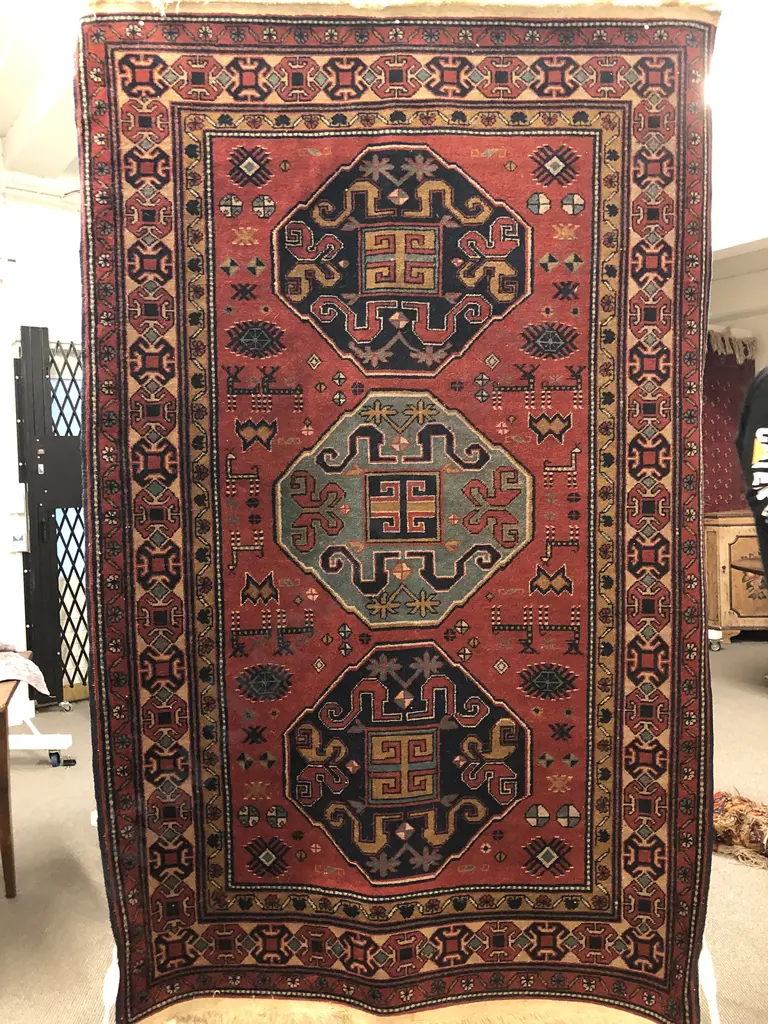 Caucasian Tribal Persian Rug Image 1++