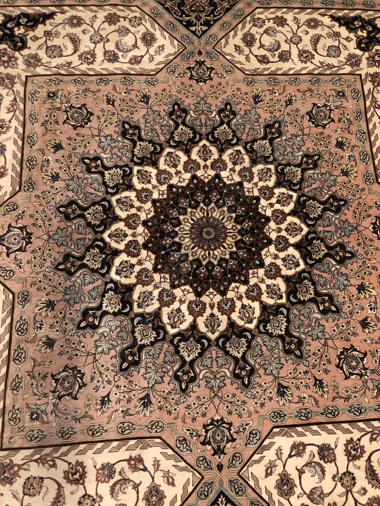 All Silk Qum Rug Image 1++