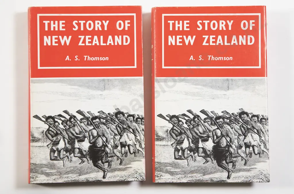 Thomson Arthur S - The Story Of New Zealand (2 Volumes) Image 1++