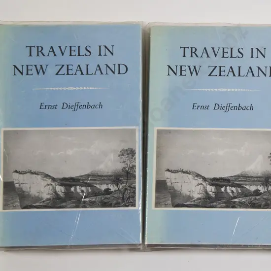 Dieffenbach Ernest - Travels In New Zealand (2 Volumes)