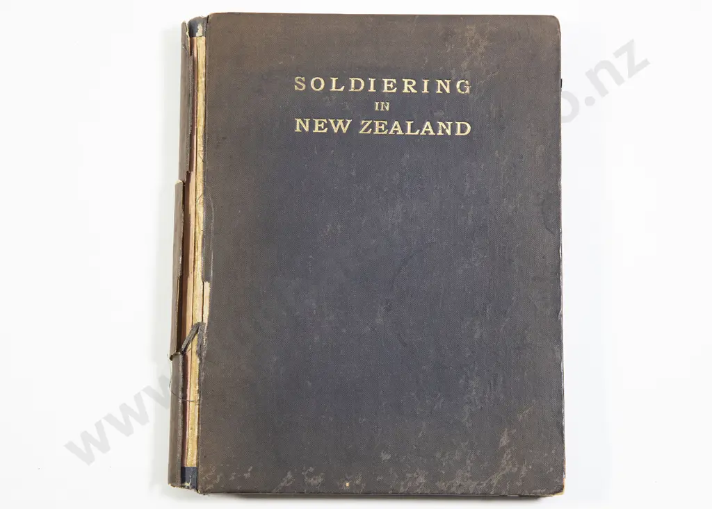 Gascoyne Major F. J. W.- Soldiering In New Zealand Image 1++