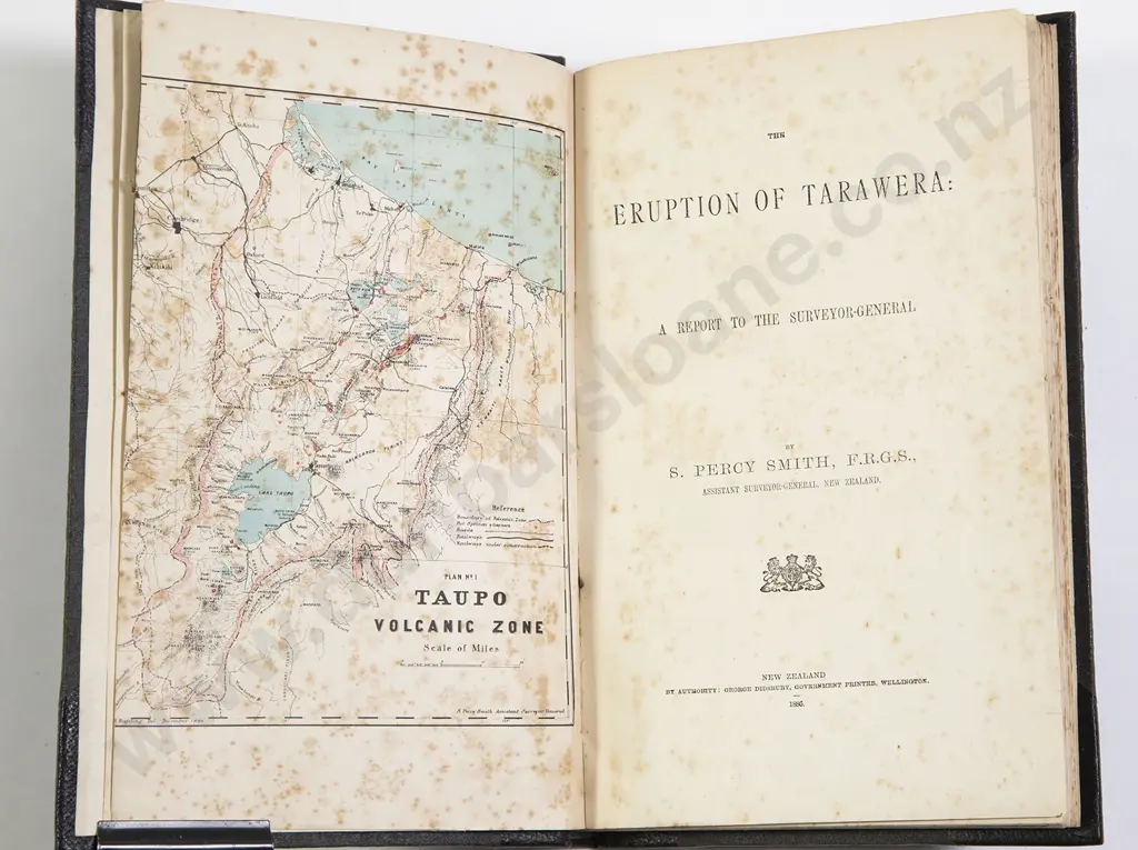 Smith S Percy - The Eruption Of Tarawera Image 1++
