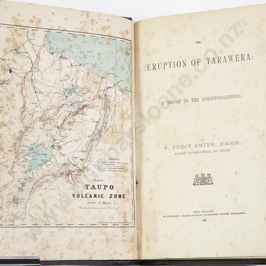 Smith S Percy - The Eruption Of Tarawera