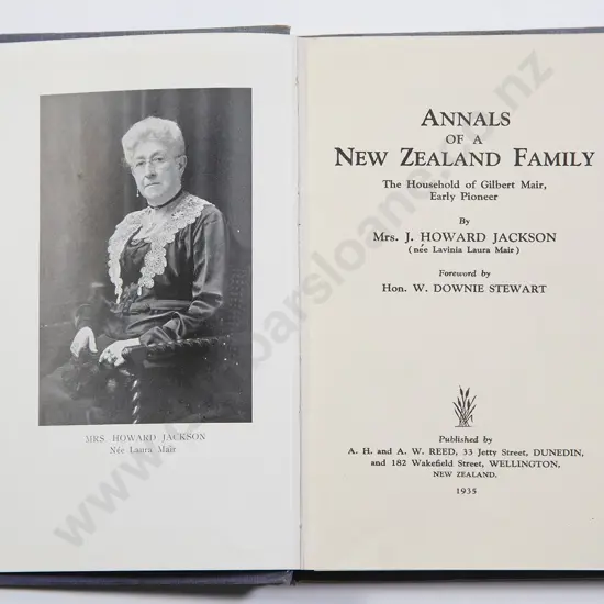 Jackson Mrs J Howard - Annals of a New Zealand Family