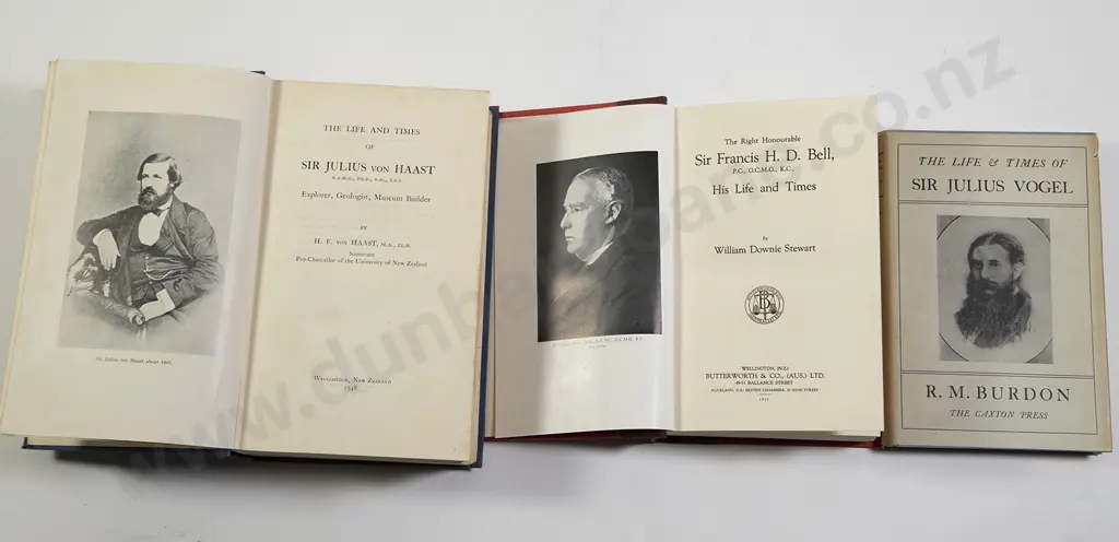 H F von Haast - The Life And Times of Sir Julius von Haast Image 1++