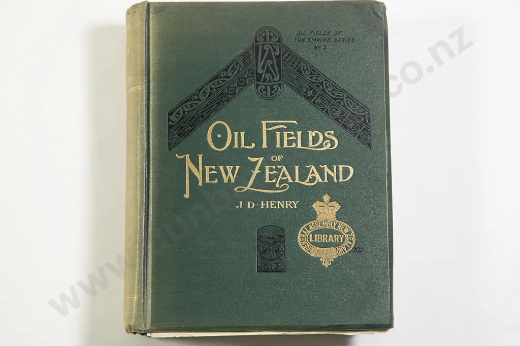 Henry J D - Oil Fields Of New Zealand Image 1++