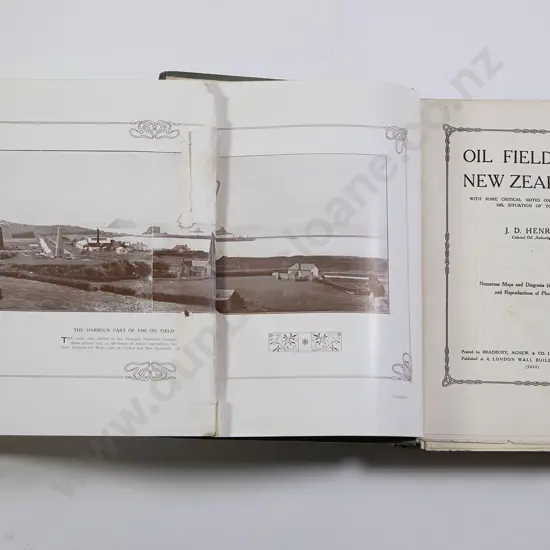 Henry J D - Oil Fields Of New Zealand