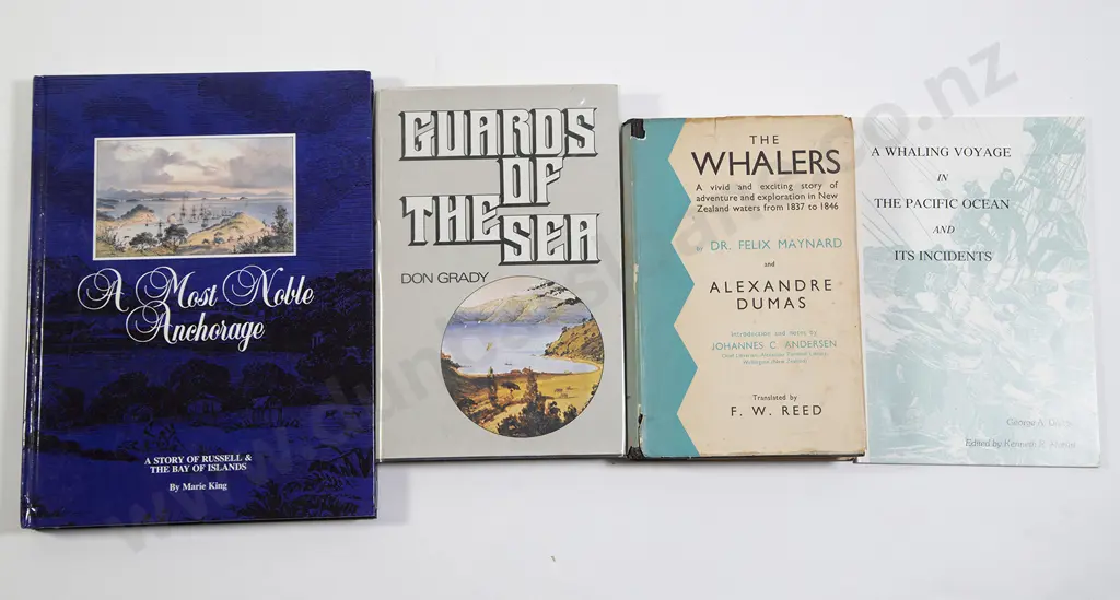 Four Volumes On Whaling & The Sea Image 1++