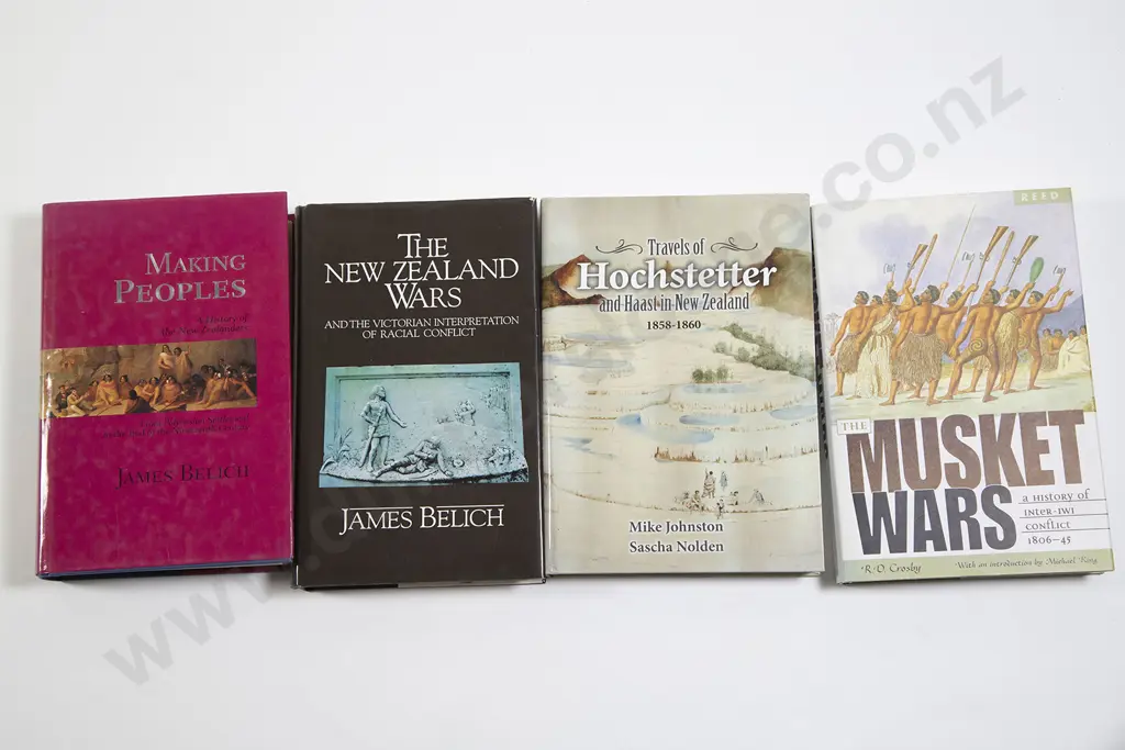 Four Historical Reference Volumes Including NZ/Maori Wars Image 1++