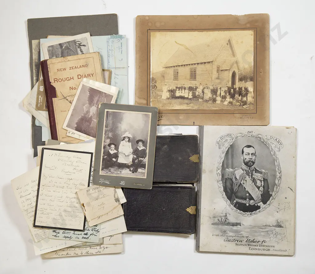Interesting Collection Of Chiefly Early Nelson Related Photographs & Ephemera Image 1++