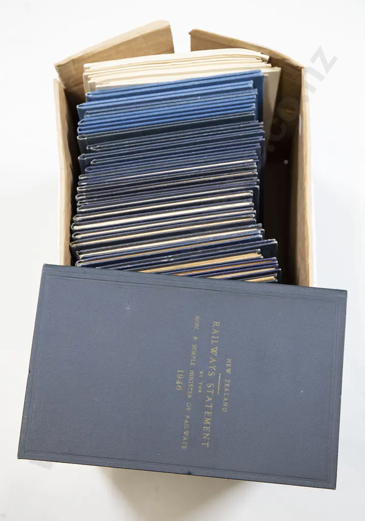 42 New Zealand Railway Statements Image 1++